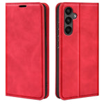 Custodia per telefono in pelle con aspirazione magnetica retro-pelle, For Samsung Galaxy S24 Ultra 5G, For Samsung Galaxy S24+ 5G, For Samsung Galaxy S24 5G, For Samsung Galaxy A15