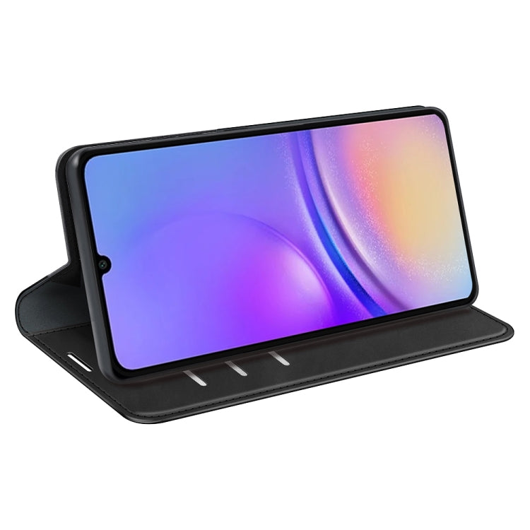 Custodia per telefono in pelle con aspirazione magnetica retro-pelle, For Samsung Galaxy A05, For Samsung Galaxy A05s, For For Samsung Galaxy M34 5G, For Samsung Galaxy S23 FE 5G