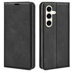 Custodia per telefono in pelle con aspirazione magnetica retro-pelle, For Samsung Galaxy S24 Ultra 5G, For Samsung Galaxy S24+ 5G, For Samsung Galaxy S24 5G, For Samsung Galaxy A15