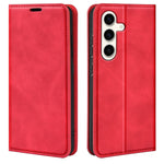 Custodia per telefono in pelle con aspirazione magnetica retro-pelle, For Samsung Galaxy S24 Ultra 5G, For Samsung Galaxy S24+ 5G, For Samsung Galaxy S24 5G, For Samsung Galaxy A15