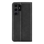 Custodia per telefono in pelle con aspirazione magnetica retro-pelle, For Samsung Galaxy S24 Ultra 5G, For Samsung Galaxy S24+ 5G, For Samsung Galaxy S24 5G, For Samsung Galaxy A15