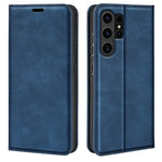Custodia per telefono in pelle con aspirazione magnetica retro-pelle, For Samsung Galaxy S24 Ultra 5G, For Samsung Galaxy S24+ 5G, For Samsung Galaxy S24 5G, For Samsung Galaxy A15