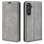 Custodia per telefono in pelle con aspirazione magnetica retro-pelle, For Samsung Galaxy M55 5G, For Samsung Galaxy M15 5G, For Samsung Galaxy A55, For Samsung Galaxy A35