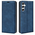 Custodia per telefono in pelle con aspirazione magnetica retro-pelle, For Samsung Galaxy M55 5G, For Samsung Galaxy M15 5G, For Samsung Galaxy A55, For Samsung Galaxy A35