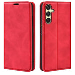 Custodia per telefono in pelle con aspirazione magnetica retro-pelle, For Samsung Galaxy S25+ 5G, For Samsung Galaxy S25 Ultra 5G, For Samsung Galaxy A16, For Samsung Galaxy S24 FE 5G