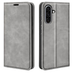 Custodia per telefono in pelle con aspirazione magnetica retro-pelle, For Samsung Galaxy A06 5G, For Samsung Galaxy A26, For Samsung Galaxy A36, For Samsung Galaxy S25 5G