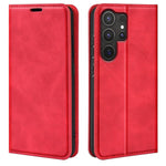 Custodia per telefono in pelle con aspirazione magnetica retro-pelle, For Samsung Galaxy S25+ 5G, For Samsung Galaxy S25 Ultra 5G, For Samsung Galaxy A16, For Samsung Galaxy S24 FE 5G