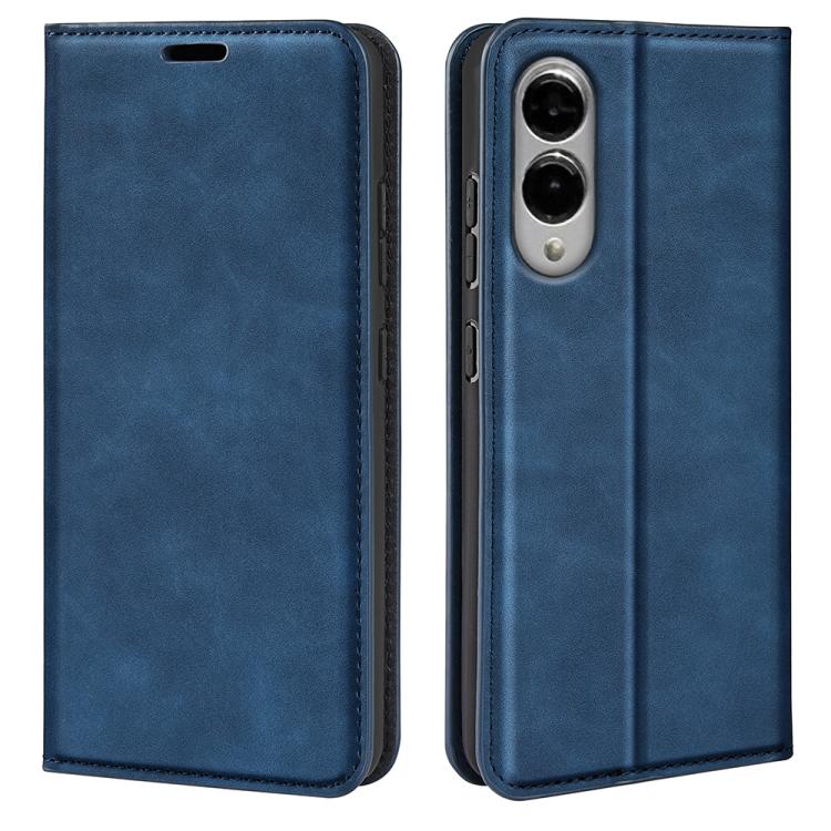 Custodia per telefono in pelle con aspirazione magnetica retro-pelle, For Samsung Galaxy S25 FE 5G, For Samsung Galaxy A07 4G, For Samsung Galaxy A17 5G, For Samsung Galaxy S25 Edge 5G