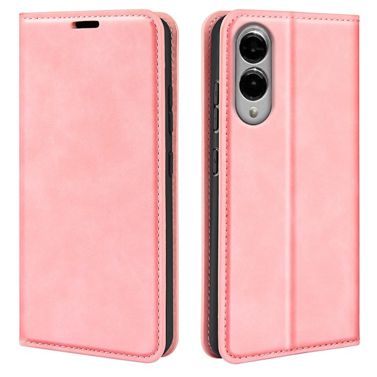 Custodia per telefono in pelle con aspirazione magnetica retro-pelle, For Samsung Galaxy S25 FE 5G, For Samsung Galaxy A07 4G, For Samsung Galaxy A17 5G, For Samsung Galaxy S25 Edge 5G