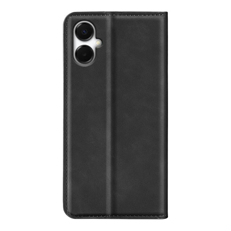 Custodia per telefono in pelle con aspirazione magnetica retro-pelle, For Samsung Galaxy A06 5G, For Samsung Galaxy A26, For Samsung Galaxy A36, For Samsung Galaxy S25 5G