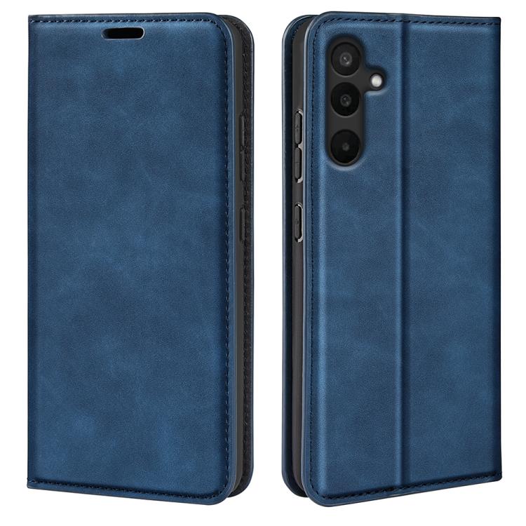Custodia per telefono in pelle con aspirazione magnetica retro-pelle, For Samsung Galaxy M36 5G / F36 5G, For Samsung Galaxy M16 / F16
