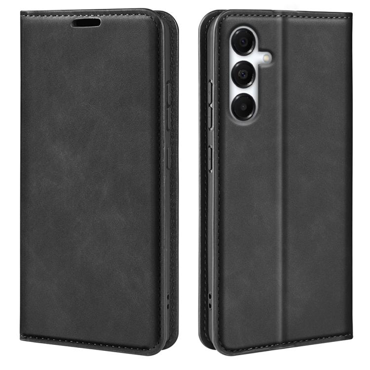 Custodia per telefono in pelle con aspirazione magnetica retro-pelle, For Samsung Galaxy S25 FE 5G, For Samsung Galaxy A07 4G, For Samsung Galaxy A17 5G, For Samsung Galaxy S25 Edge 5G