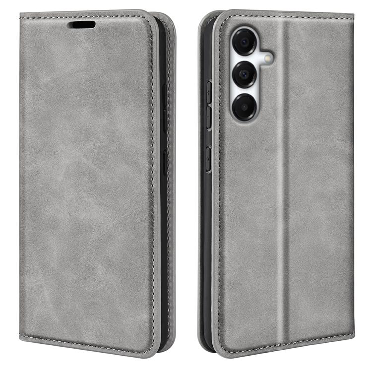 Custodia per telefono in pelle con aspirazione magnetica retro-pelle, For Samsung Galaxy S25 FE 5G, For Samsung Galaxy A07 4G, For Samsung Galaxy A17 5G, For Samsung Galaxy S25 Edge 5G