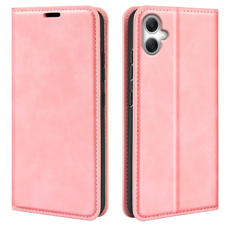 Custodia per telefono in pelle con aspirazione magnetica retro-pelle, For Samsung Galaxy S25 FE 5G, For Samsung Galaxy A07 4G, For Samsung Galaxy A17 5G, For Samsung Galaxy S25 Edge 5G