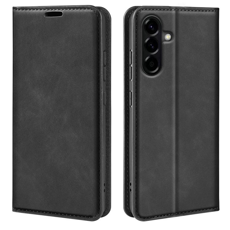 Custodia per telefono in pelle con aspirazione magnetica retro-pelle, For Galaxy S26 5G, For Samsung Galaxy A57 5G, For Samsung Galaxy A37 5G, For Samsung Galaxy A27 5G