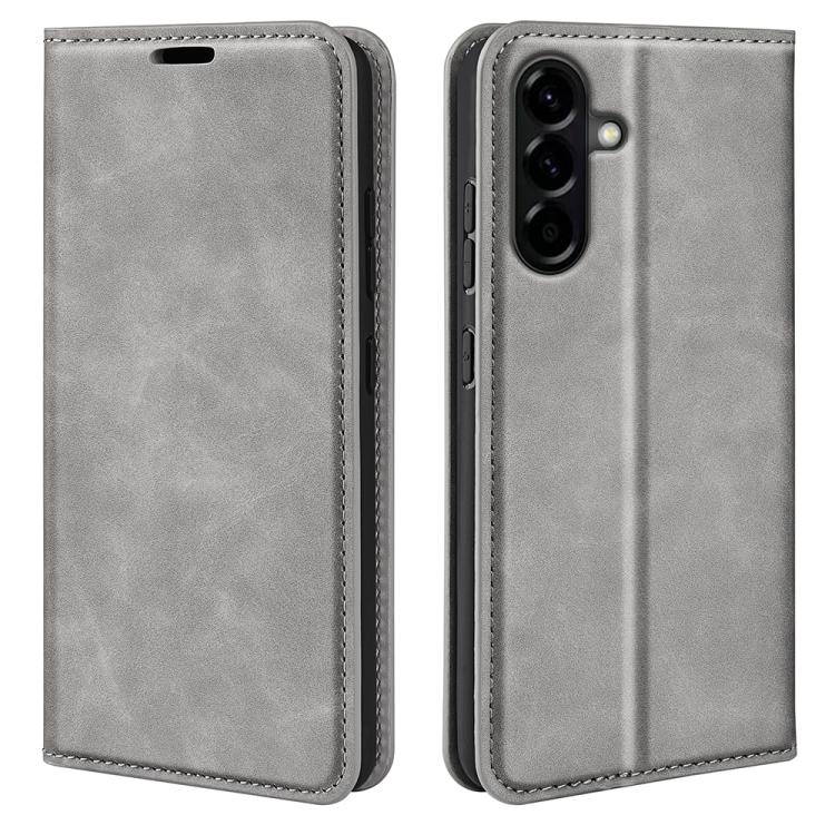 Custodia per telefono in pelle con aspirazione magnetica retro-pelle, For Galaxy S26 5G, For Samsung Galaxy A57 5G, For Samsung Galaxy A37 5G, For Samsung Galaxy A27 5G