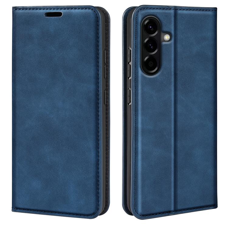 Custodia per telefono in pelle con aspirazione magnetica retro-pelle, For Galaxy S26 5G, For Samsung Galaxy A57 5G, For Samsung Galaxy A37 5G, For Samsung Galaxy A27 5G