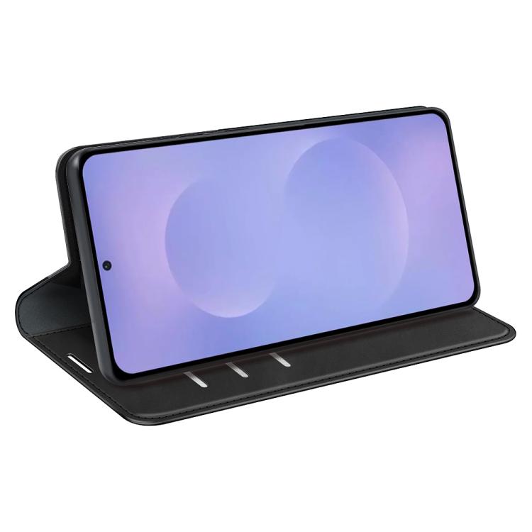 Custodia per telefono in pelle con aspirazione magnetica retro-pelle, For Galaxy S26 5G, For Samsung Galaxy A57 5G, For Samsung Galaxy A37 5G, For Samsung Galaxy A27 5G