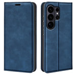 Custodia per telefono in pelle con aspirazione magnetica retro-pelle, For Galaxy S26 FE  5G, For Galaxy S26+ 5G, For Galaxy S26 Edge 5G, For Galaxy S26 Ultra 5G