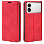 Custodia per telefono in pelle con aspirazione magnetica retro-pelle, For Galaxy S26 FE  5G, For Galaxy S26+ 5G, For Galaxy S26 Edge 5G, For Galaxy S26 Ultra 5G