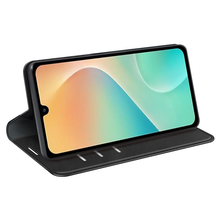Custodia per telefono in pelle con aspirazione magnetica retro-pelle, For Samsung Galaxy M36 5G / F36 5G, For Samsung Galaxy M16 / F16