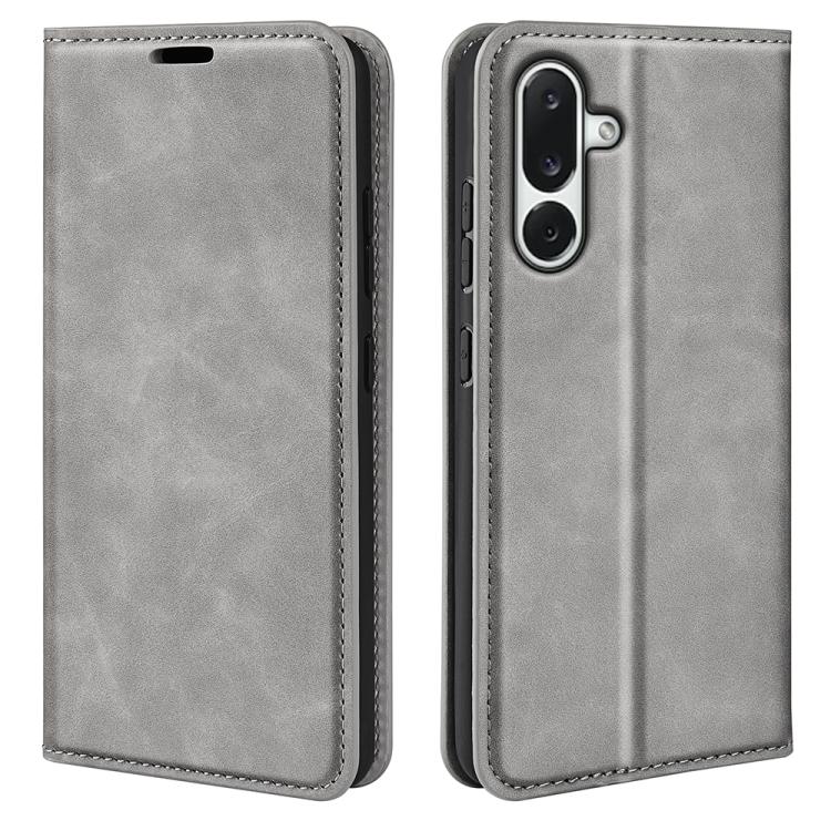 Custodia per telefono in pelle con aspirazione magnetica retro-pelle, For Samsung Galaxy M36 5G / F36 5G, For Samsung Galaxy M16 / F16