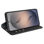Custodia per telefono in pelle con aspirazione magnetica retro-pelle, For Galaxy S26 FE  5G, For Galaxy S26+ 5G, For Galaxy S26 Edge 5G, For Galaxy S26 Ultra 5G