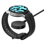 Caricabatterie per orologio con interfaccia USB magnetica, For Samsung Galaxy Ultra 47mm, For Samsung Galaxy Watch FE 40mm, For Samsung Galaxy Watch 7 44mm, For Samsung Galaxy Watch 7 40mm, For Samsung Galaxy Watch 6, For Samsung Galaxy Watch 6 Classic...