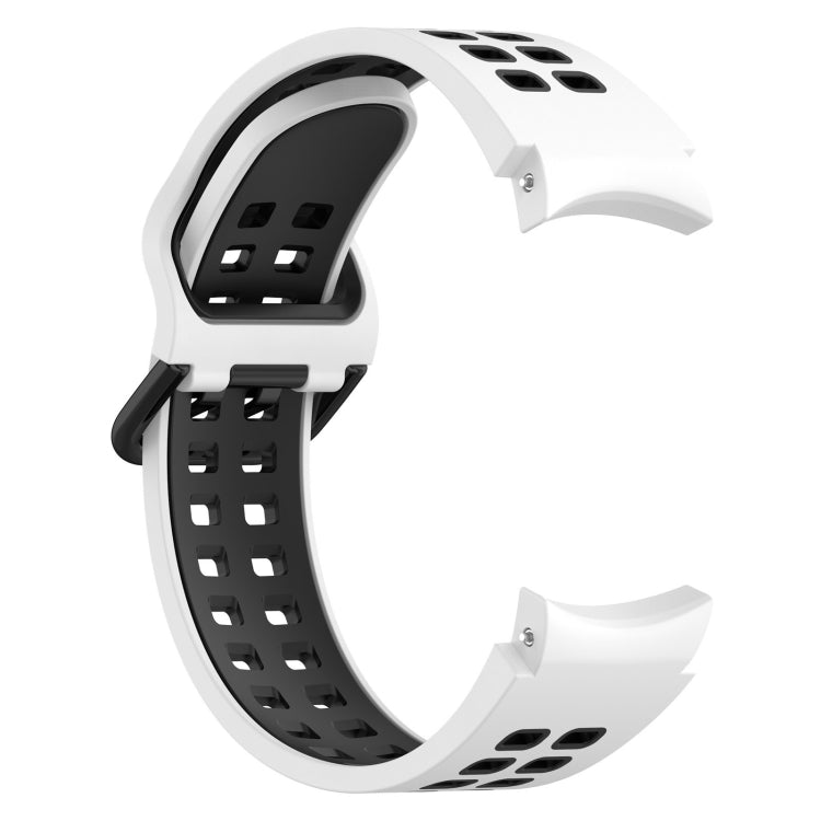 Cinturino in silicone traspirante bicolore, For Samsung  Galaxy Watch 4 Classic 42mm