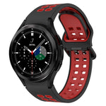 Cinturino in silicone traspirante bicolore, For Samsung  Galaxy Watch 4 Classic 42mm