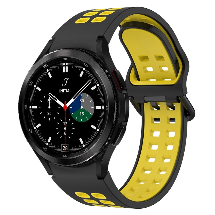 Cinturino in silicone traspirante bicolore, For Samsung  Galaxy Watch 4 Classic 42mm