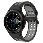 Cinturino in silicone traspirante bicolore, For Samsung  Galaxy Watch 4 Classic 42mm