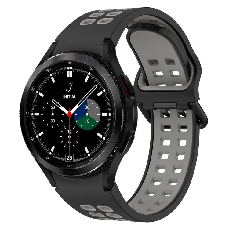 Cinturino in silicone traspirante bicolore, For Samsung  Galaxy Watch 4 Classic 42mm
