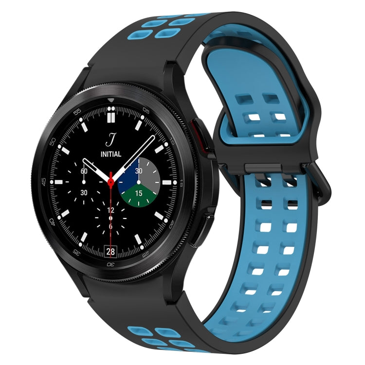 Cinturino in silicone traspirante bicolore, For Samsung  Galaxy Watch 4 Classic 42mm