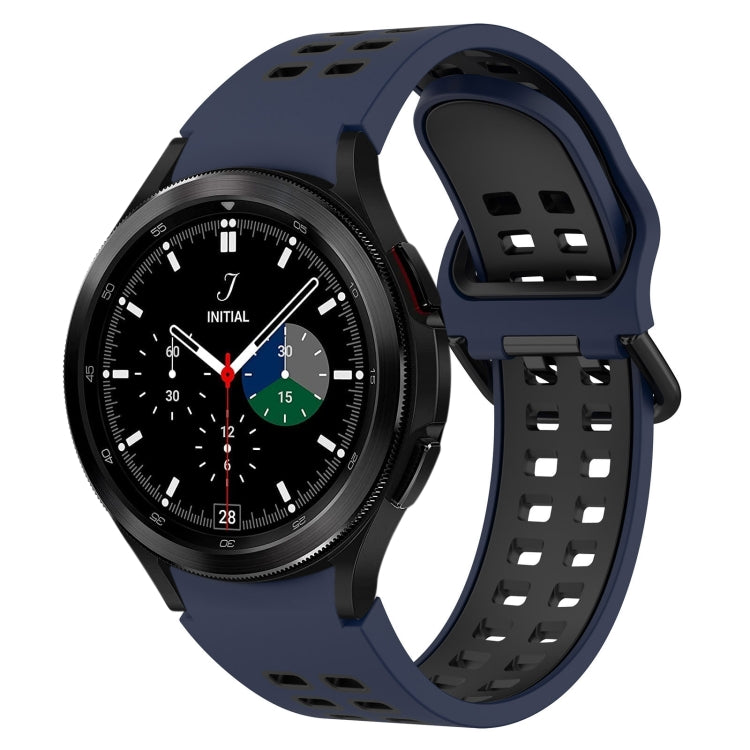 Cinturino in silicone traspirante bicolore, For Samsung  Galaxy Watch 4 Classic 42mm