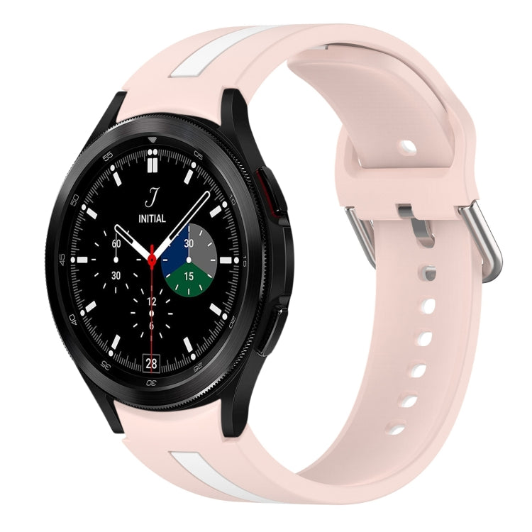 Cinturino in silicone bicolore, For Samsung  Galaxy Watch 4 Classic 42mm