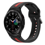 Cinturino in silicone bicolore, For Samsung  Galaxy Watch 4 Classic 42mm