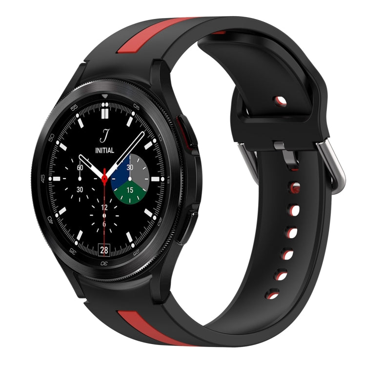 Cinturino in silicone bicolore, For Samsung  Galaxy Watch 4 Classic 42mm