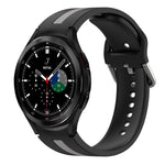 Cinturino in silicone bicolore, For Samsung  Galaxy Watch 4 Classic 42mm