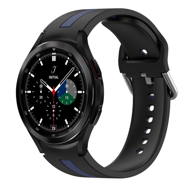 Cinturino in silicone bicolore, For Samsung  Galaxy Watch 4 Classic 42mm