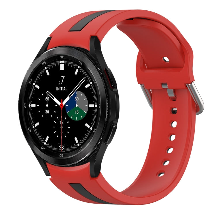 Cinturino in silicone bicolore, For Samsung  Galaxy Watch 4 Classic 42mm