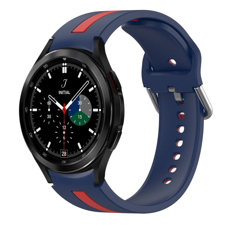 Cinturino in silicone bicolore, For Samsung  Galaxy Watch 4 Classic 42mm