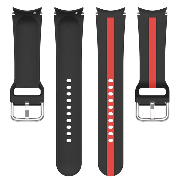Cinturino in silicone bicolore, For Samsung  Galaxy Watch 4 Classic 42mm