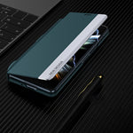 Custodia in pelle ultrasottile per Samsung Galaxy Z Fold5