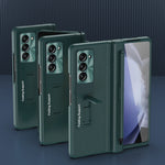 Custodia in pelle con cerniera per Samsung Galaxy Z Fold6