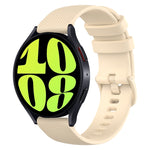 Cinturino in silicone a scacchi da 20 mm, For Samsung Galaxy Watch 6 Classic 47mm, For Samsung Galaxy Watch 6 44mm