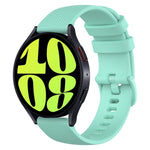 Cinturino in silicone a scacchi da 20 mm, For Samsung Galaxy Watch 6 40mm, For Samsung Galaxy Watch 6 Classic 43mm