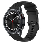 Cinturino in silicone a scacchi da 20 mm, For Samsung Galaxy Watch 6 40mm, For Samsung Galaxy Watch 6 Classic 43mm