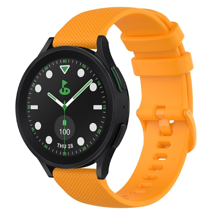 Cinturino in silicone a scacchi da 20 mm, For Samsung Galaxy watch 5 Pro Golf Edition, For Samsung Galaxy watch 5 Golf Edition