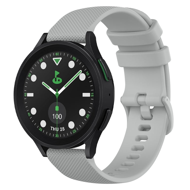 Cinturino in silicone a scacchi da 20 mm, For Samsung Galaxy watch 5 Pro Golf Edition, For Samsung Galaxy watch 5 Golf Edition